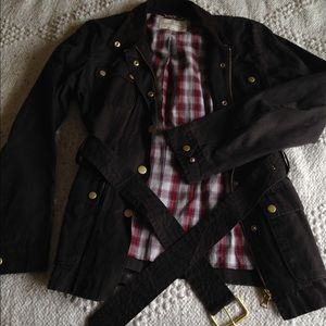 Long banana republic coat excellent condition